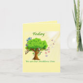 今日は私たちの問題を無料にする 招待状 (正面)