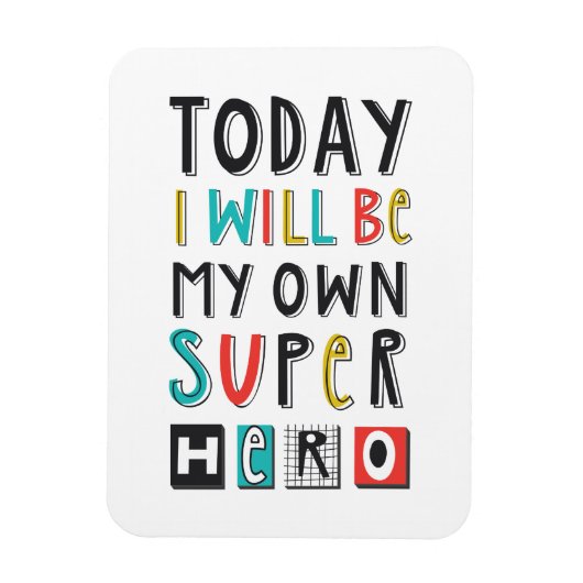 今日は私のヒーローになすごいる マグネット (縦)