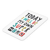 今日は私のヒーローになすごいる マグネット (左側)