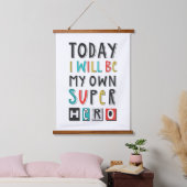 今日は私のヒーローになすごいる 吊り下げ型タペストリー (寝室)