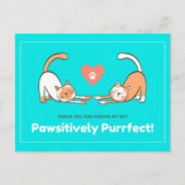 今日は私の一日を作ってくれてありがとう ポストカード (正面)