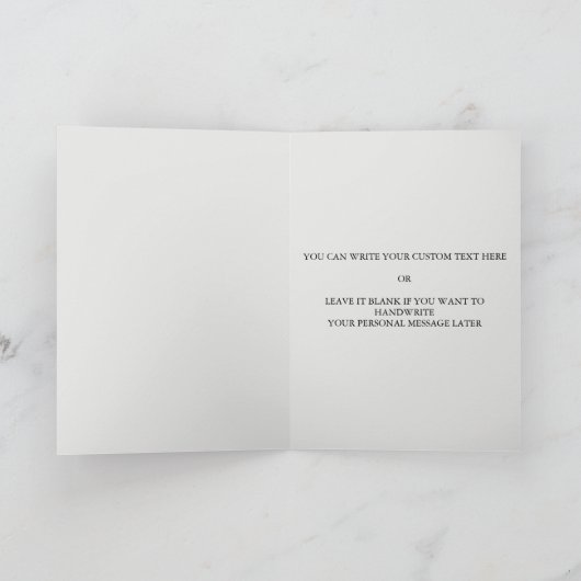 今日は私の夫の新郎の呼び出しを受け結婚る カード (内部)