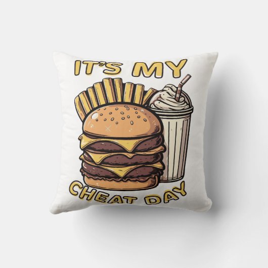 今日は私の浮気の日だ クッション (裏面)