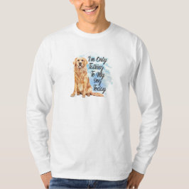 今日は私の犬と話す – Golden Retriever Tシャツ