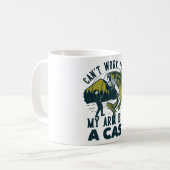 今日は私の腕がギプスで動かない コーヒーマグカップ (正面左)