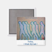 今日は私の話を歩く！ マグネット (正面/裏面)