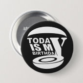 今日は私の誕生日です 缶バッジ (正面&裏面)