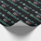 今日は私の誕生日アートプリント ラッピングペーパー (角)