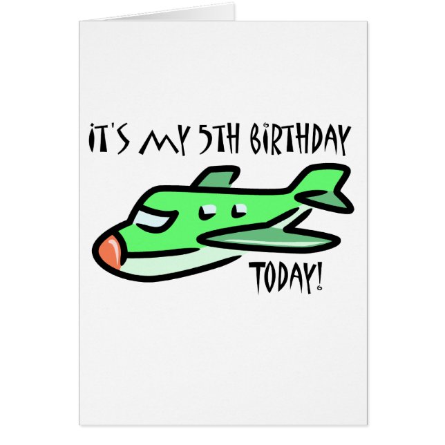 今日は私の5誕生日 (正面)