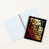 今日は私は何もしない ノートブック (内部)