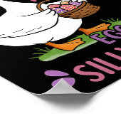 今日は私は卵とトラの間抜け復活祭だ ポスター (角)