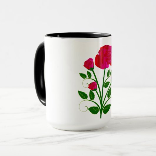 今日は私は絶対に何もしない マグカップ (正面左)