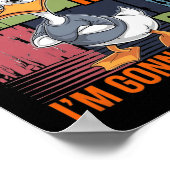 今日は私は1になる愚か者の日を平手打ち忙し ポスター (角)