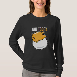 今日は私を食べられない朝食エッグ Tシャツ
