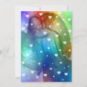 今日は空からハートが降ってる 招待状 (正面)