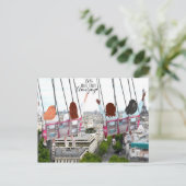 今日は素晴らしいものにしよう ポストカード (スタンド正面)