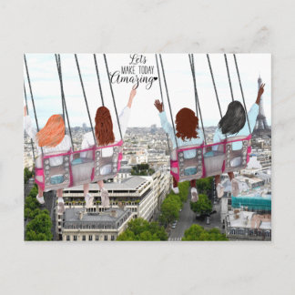 今日は素晴らしいものにしよう ポストカード