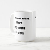 今日は素晴らしいコーヒーマグ コーヒーマグカップ (正面左)
