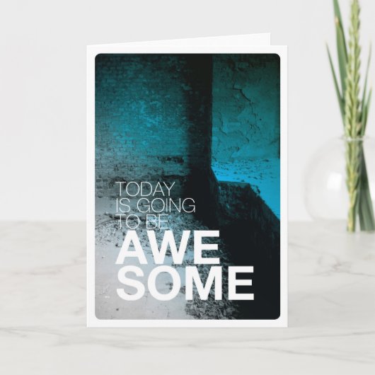 今日は素晴らしいバースデー・カードです カード (正面)