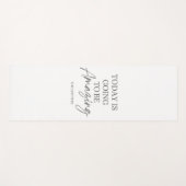 今日は素晴らしいヨガマットになるだろう ヨガマット (正面(横))