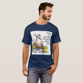 今日は素晴らしい一日を過ごす良い日 vintage fr tシャツ (正面フル)