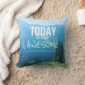 今日は素晴らしかったです クッション (ブランケット)