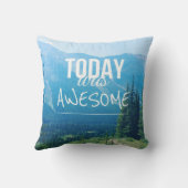 今日は素晴らしかったです クッション (裏面)