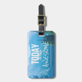 今日は素晴らしかったです ラゲッジタグ (正面縦)