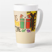 今日は素晴らし一年の中で最も多い カフェラテマグ (右アングル)