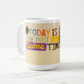 今日は素晴らし一年の中で最も多い コーヒーマグカップ (正面左)