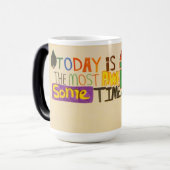 今日は素晴らし一年の中で最も多い モーフィングマグカップ (正面左)