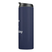 今日は素晴らし馬に乗った タンブラー (回転右)