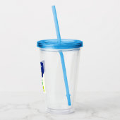 今日は素晴らし アクリルタンブラー (左)