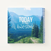 今日は素晴らし ノートブック (裏面)