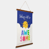 今日は素晴らし 吊り下げ型タペストリー (傾斜あり)