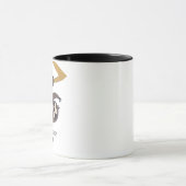 今日は絶対に何もしないおもしろマグカップ 予測できな マグカップ (中央)