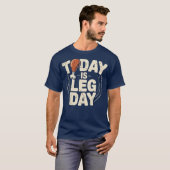 今日は脚の日 (2) Tシャツ (正面フル)