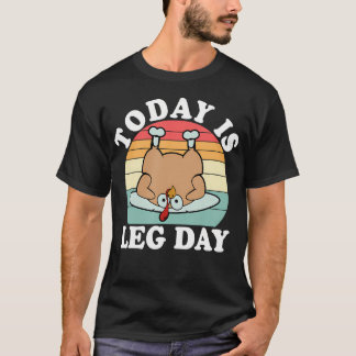 今日は脚の日 Tシャツ