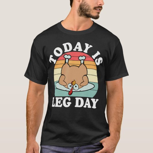 今日は脚の日 Tシャツ (正面)