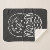 今日は腕がギプスだ   シェルパブランケット (正面(横))