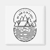 今日は腕がギプスだ マグネット (正面)