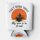 今日は腕がギプスだ 缶クーラー (正面)