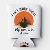 今日は腕がギプスだ 缶クーラー (裏面)