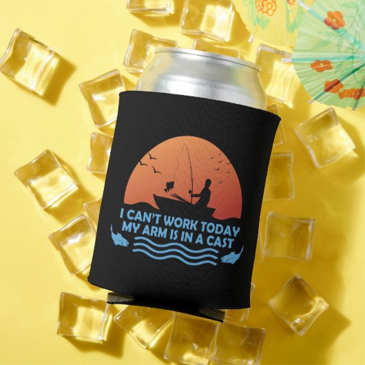 今日は腕がギプスで動けない 缶クーラー (インサイチュ 夏)