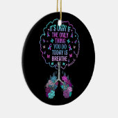 今日は自殺するだけでいいんだ セラミックオーナメント (右)