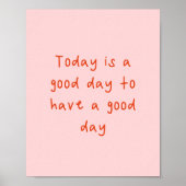 今日は良い一日だ ポスター (正面)