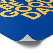 今日は良い日になる |前向き | ポスター (角)