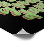 今日は良い日のグロッティ感動的スタイル ポスター (角)