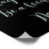 今日は良い日のポスターになやる気を起こさせるる ポスター (角)