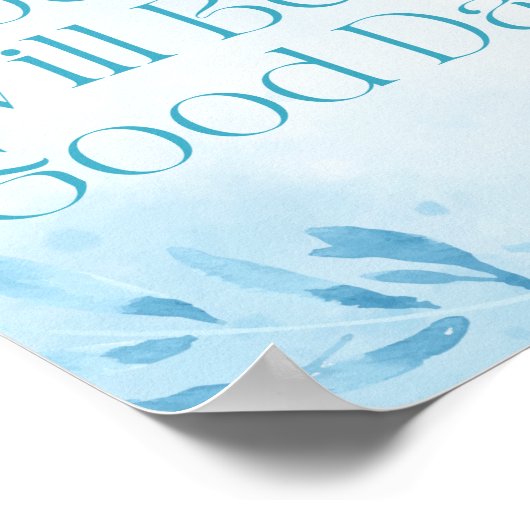 今日は良い日のポスターになやる気を起こさせるる ポスター (角)